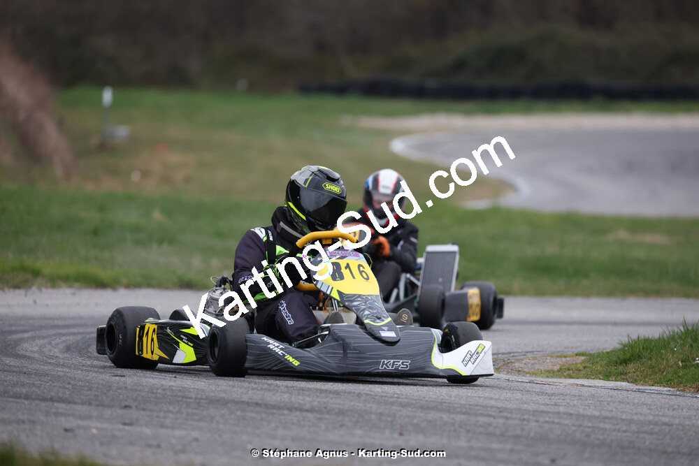 9 & 10/03/2024 : 1ère manche du Championnat du Sud au circuit d’Aigues-Vives (photos Stéphane Agnus) 2024 — karting