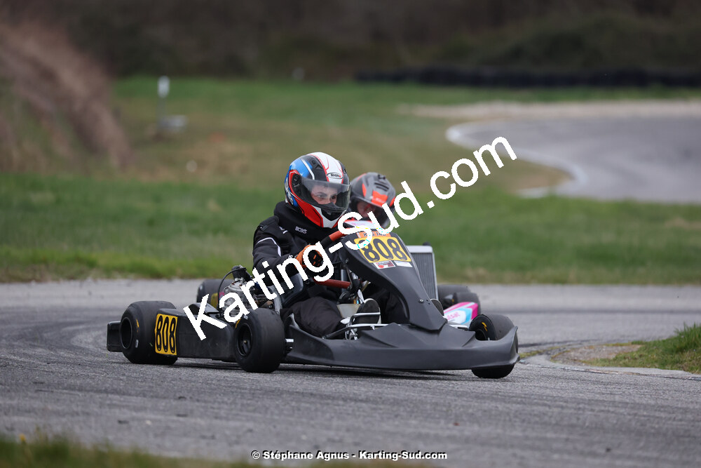 9 & 10/03/2024 : 1ère manche du Championnat du Sud au circuit d’Aigues-Vives (photos Stéphane Agnus) 2024 — karting