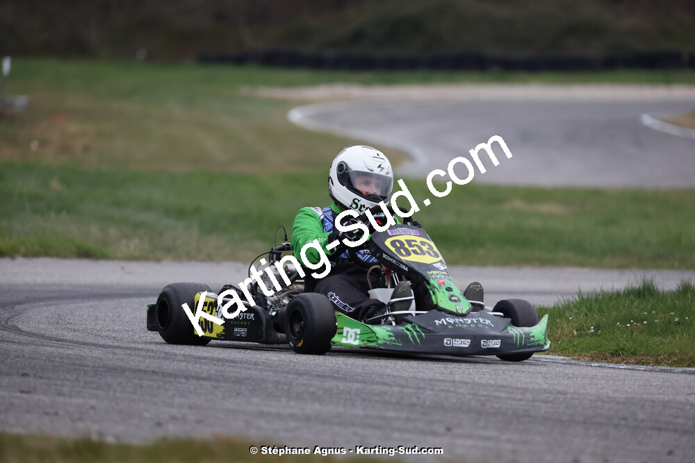 9 & 10/03/2024 : 1ère manche du Championnat du Sud au circuit d’Aigues-Vives (photos Stéphane Agnus) 2024 — karting