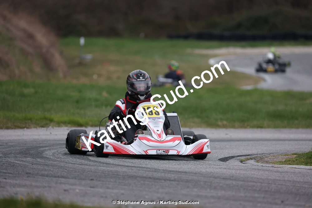 9 & 10/03/2024 : 1ère manche du Championnat du Sud au circuit d’Aigues-Vives (photos Stéphane Agnus) 2024 — karting