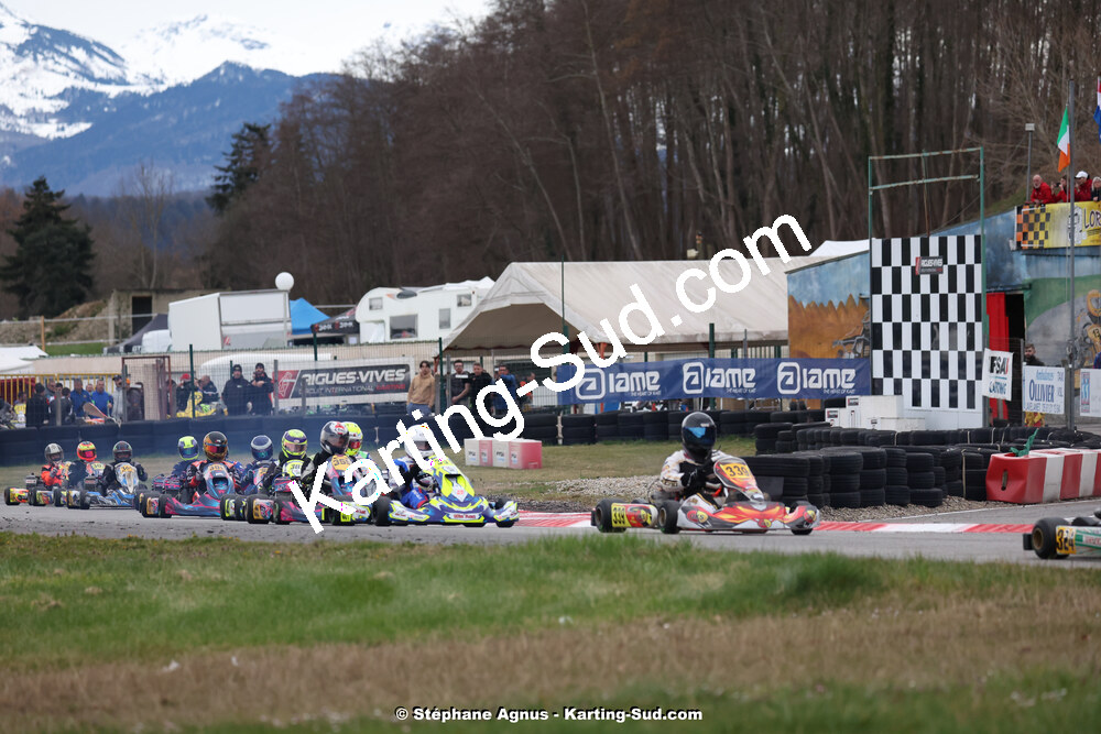 9 & 10/03/2024 : 1ère manche du Championnat du Sud au circuit d’Aigues-Vives (photos Stéphane Agnus) 2024 — karting