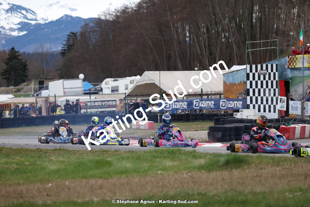 9 & 10/03/2024 : 1ère manche du Championnat du Sud au circuit d’Aigues-Vives (photos Stéphane Agnus) 2024 — karting