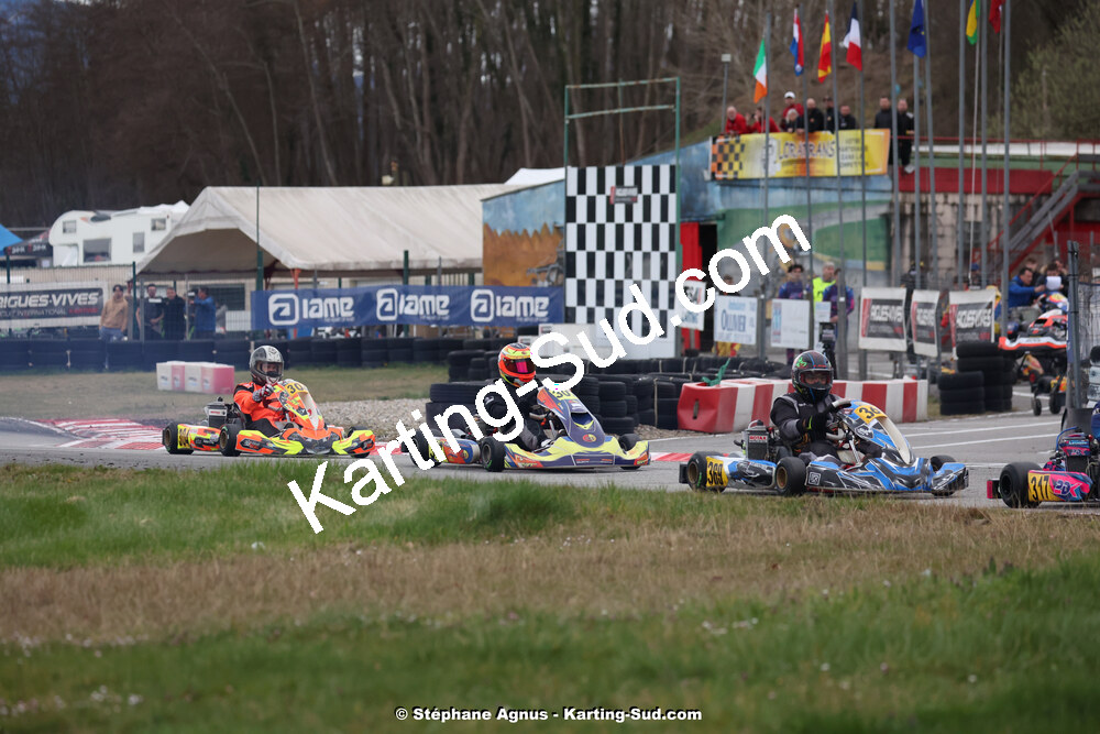9 & 10/03/2024 : 1ère manche du Championnat du Sud au circuit d’Aigues-Vives (photos Stéphane Agnus) 2024 — karting