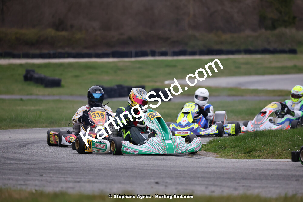 9 & 10/03/2024 : 1ère manche du Championnat du Sud au circuit d’Aigues-Vives (photos Stéphane Agnus) 2024 — karting