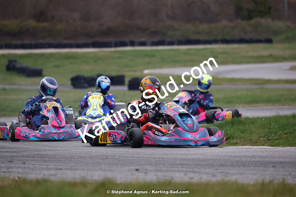 9 & 10/03/2024 : 1ère manche du Championnat du Sud au circuit d’Aigues-Vives (photos Stéphane Agnus) 2024 — karting