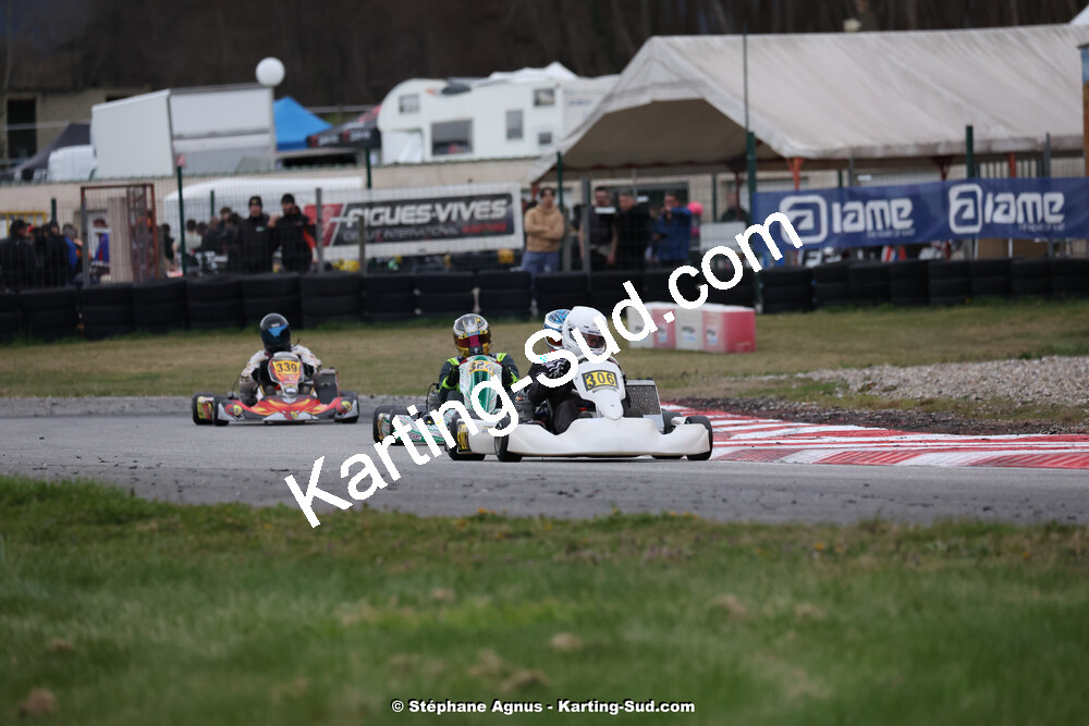 9 & 10/03/2024 : 1ère manche du Championnat du Sud au circuit d’Aigues-Vives (photos Stéphane Agnus) 2024 — karting