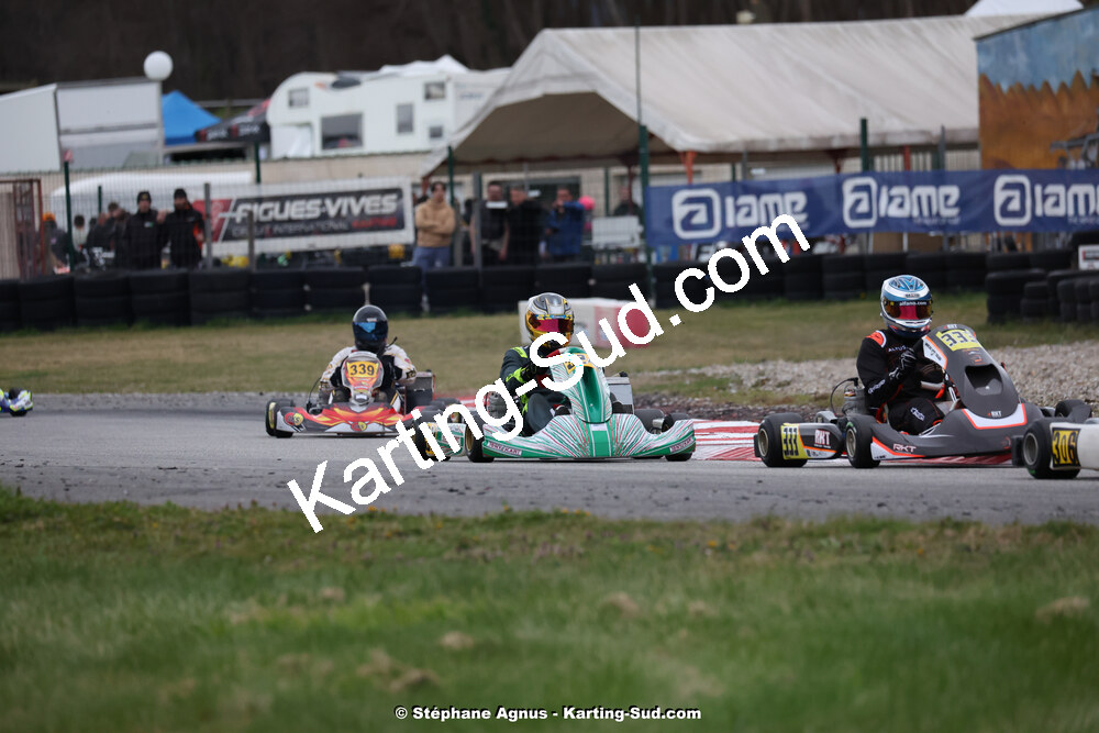 9 & 10/03/2024 : 1ère manche du Championnat du Sud au circuit d’Aigues-Vives (photos Stéphane Agnus) 2024 — karting