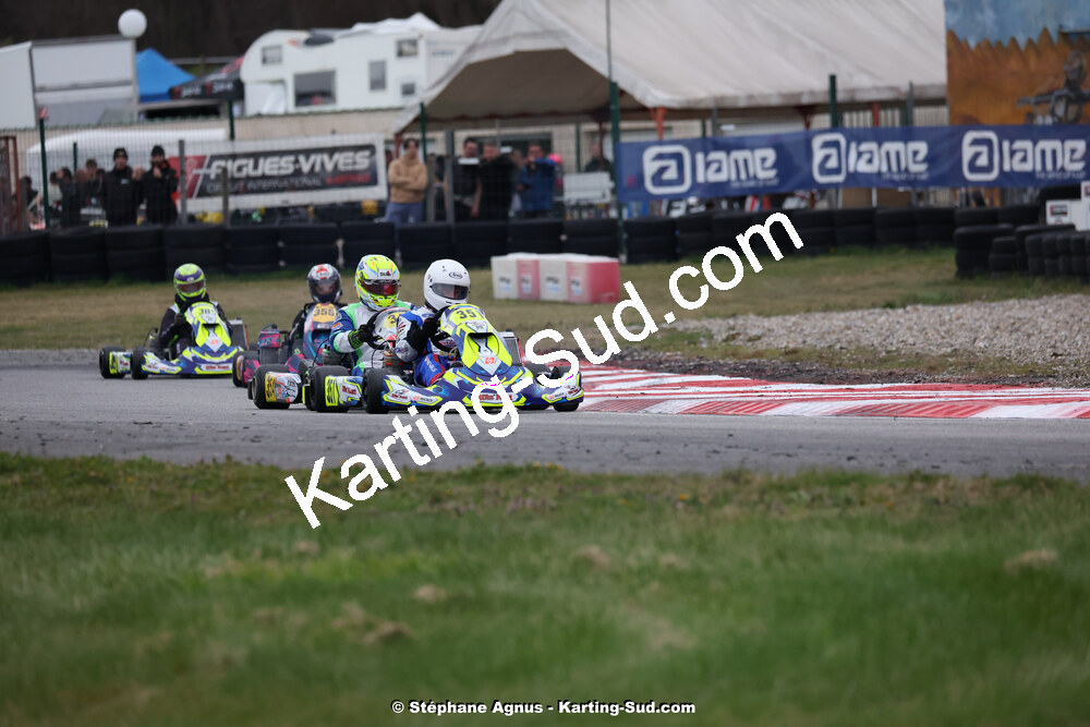 9 & 10/03/2024 : 1ère manche du Championnat du Sud au circuit d’Aigues-Vives (photos Stéphane Agnus) 2024 — karting