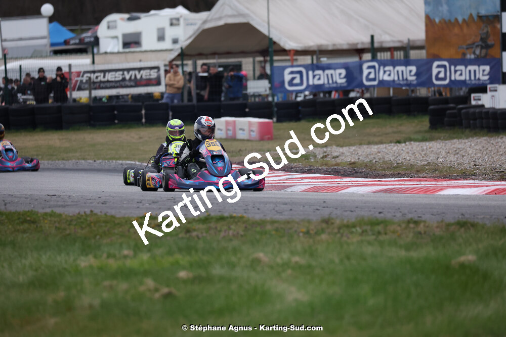 9 & 10/03/2024 : 1ère manche du Championnat du Sud au circuit d’Aigues-Vives (photos Stéphane Agnus) 2024 — karting