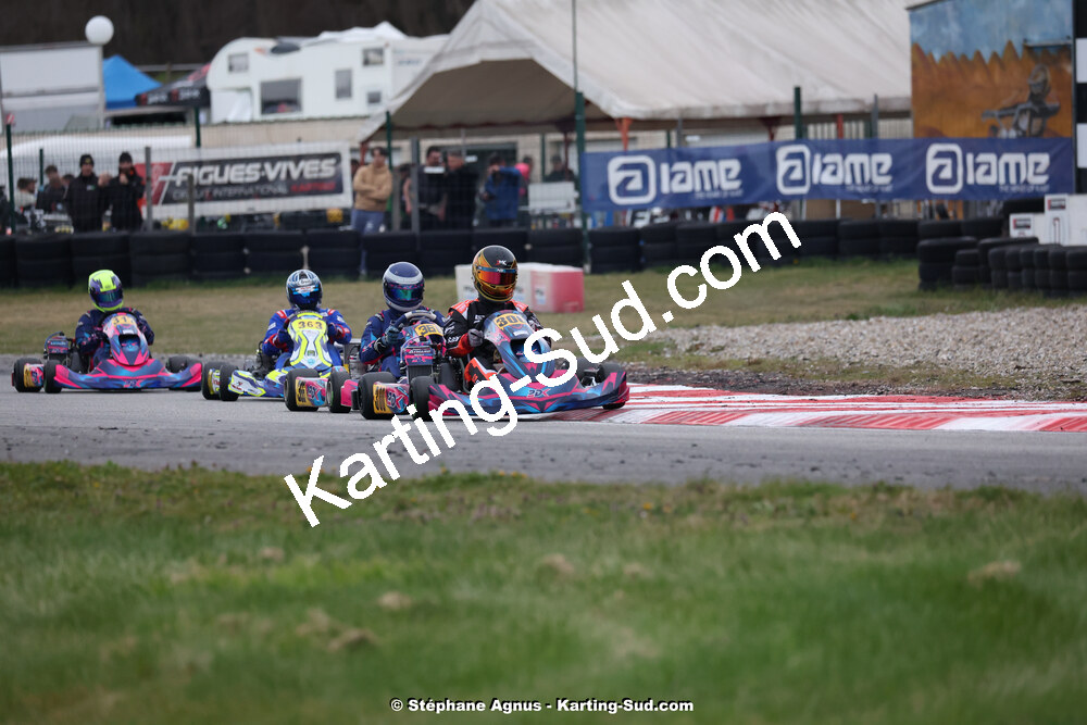 9 & 10/03/2024 : 1ère manche du Championnat du Sud au circuit d’Aigues-Vives (photos Stéphane Agnus) 2024 — karting