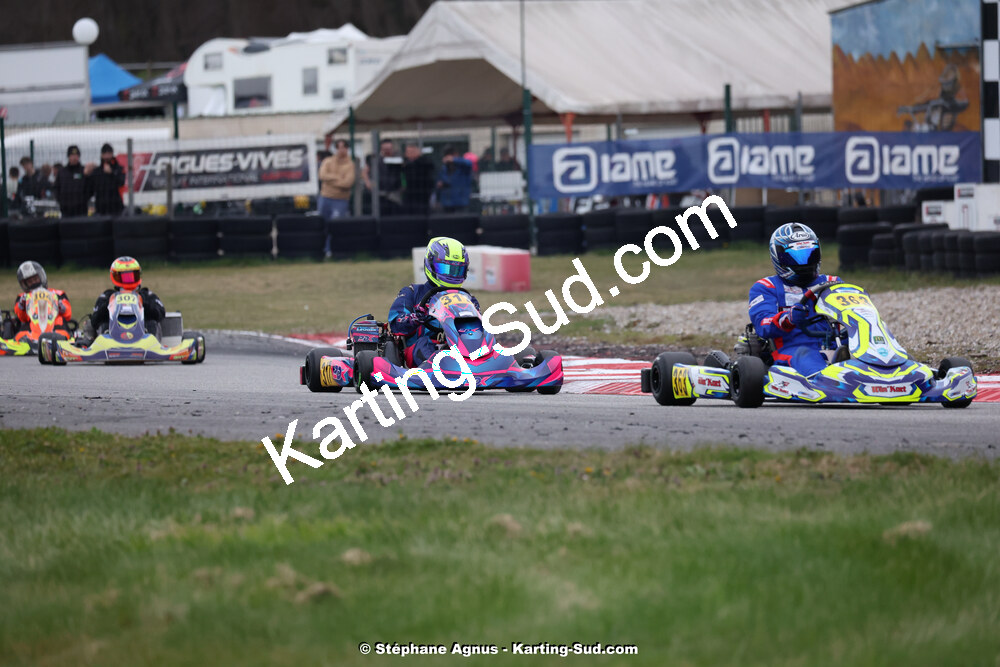 9 & 10/03/2024 : 1ère manche du Championnat du Sud au circuit d’Aigues-Vives (photos Stéphane Agnus) 2024 — karting