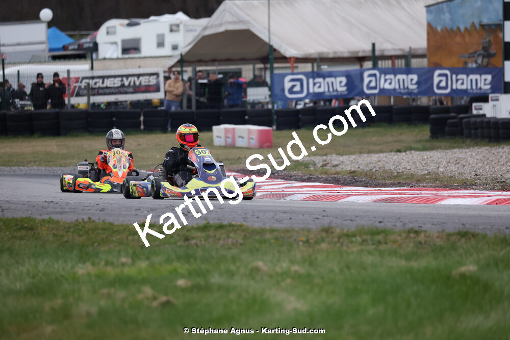 9 & 10/03/2024 : 1ère manche du Championnat du Sud au circuit d’Aigues-Vives (photos Stéphane Agnus) 2024 — karting