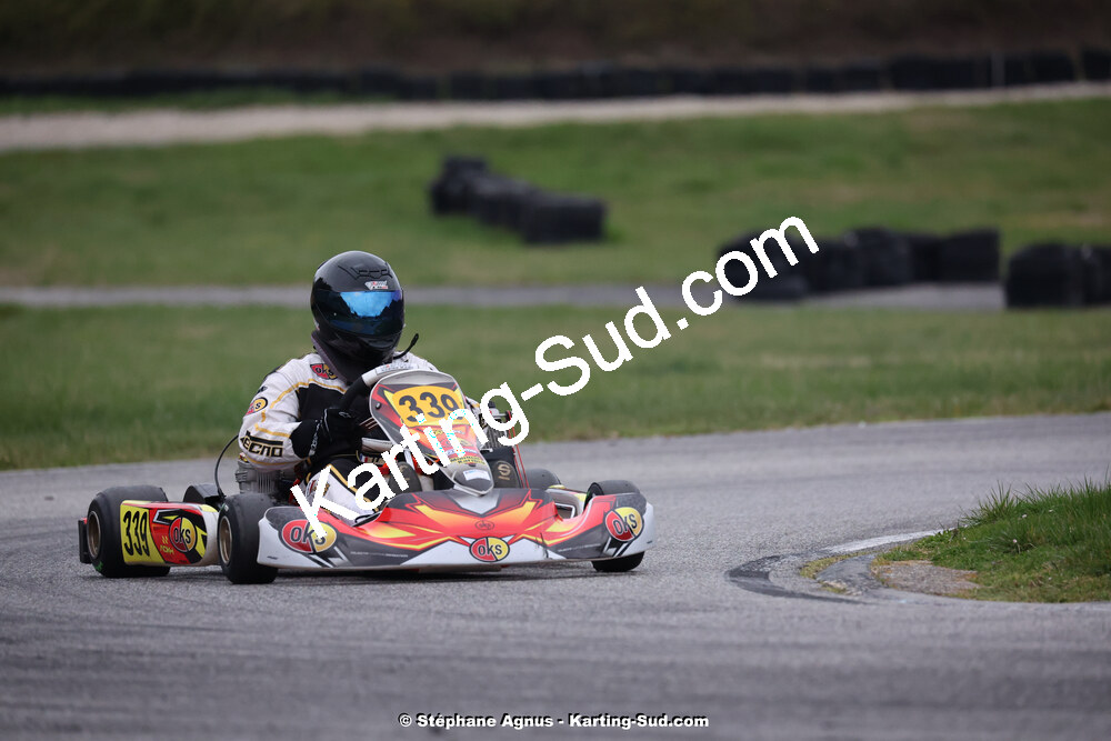 9 & 10/03/2024 : 1ère manche du Championnat du Sud au circuit d’Aigues-Vives (photos Stéphane Agnus) 2024 — karting