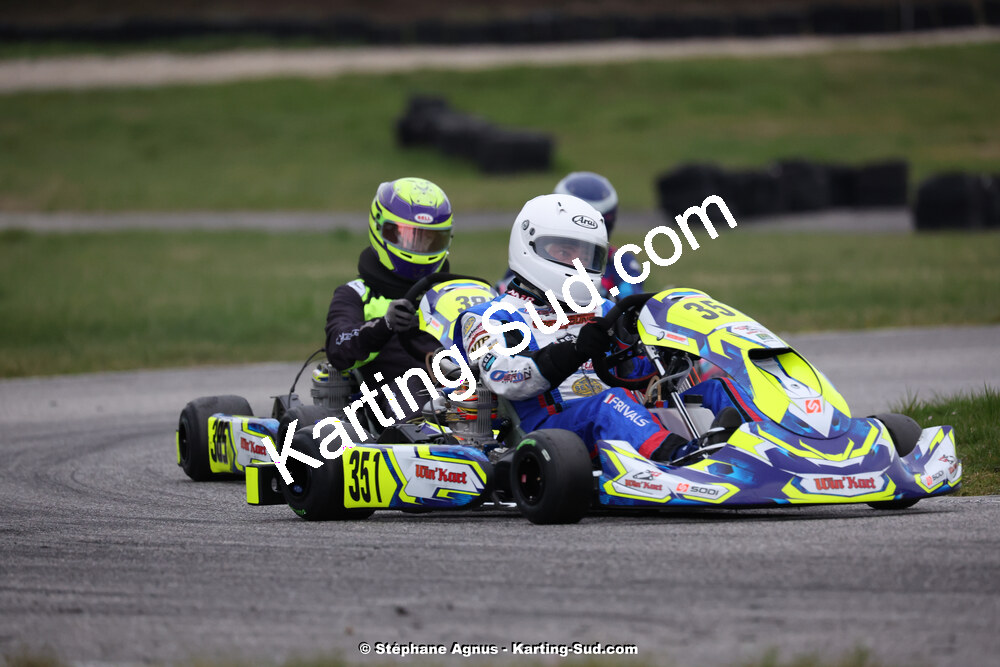 9 & 10/03/2024 : 1ère manche du Championnat du Sud au circuit d’Aigues-Vives (photos Stéphane Agnus) 2024 — karting