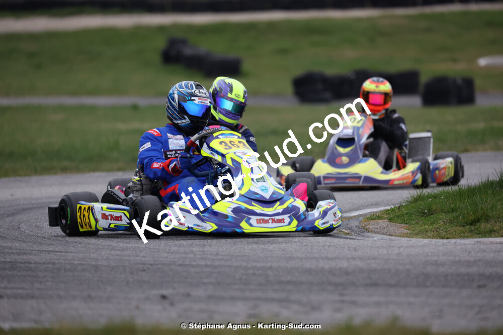 9 & 10/03/2024 : 1ère manche du Championnat du Sud au circuit d’Aigues-Vives (photos Stéphane Agnus) 2024 — karting