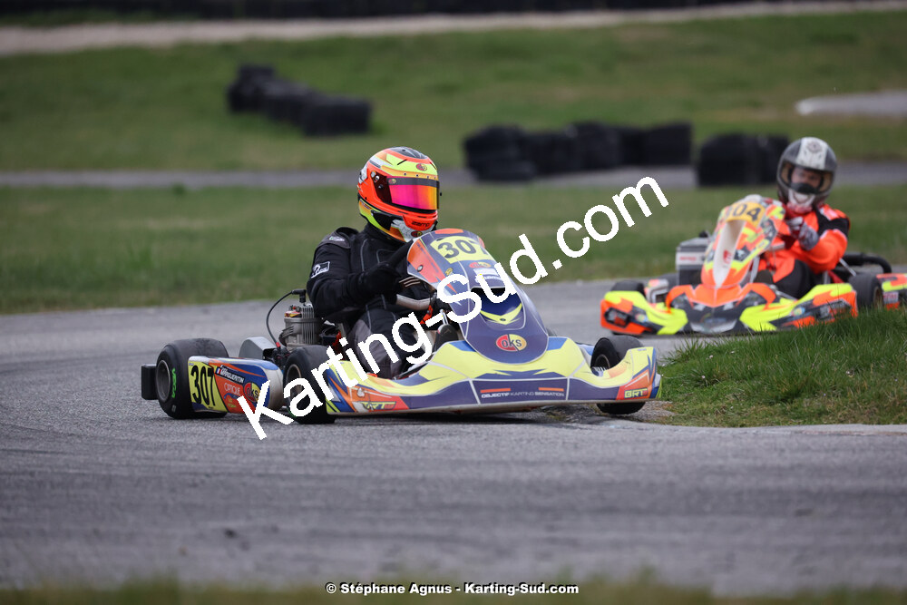 9 & 10/03/2024 : 1ère manche du Championnat du Sud au circuit d’Aigues-Vives (photos Stéphane Agnus) 2024 — karting