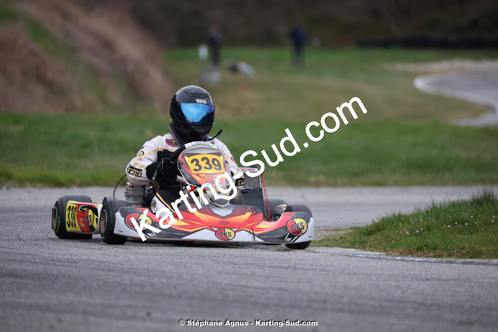 9 & 10/03/2024 : 1ère manche du Championnat du Sud au circuit d’Aigues-Vives (photos Stéphane Agnus) 2024 — karting