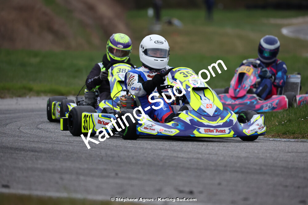 9 & 10/03/2024 : 1ère manche du Championnat du Sud au circuit d’Aigues-Vives (photos Stéphane Agnus) 2024 — karting