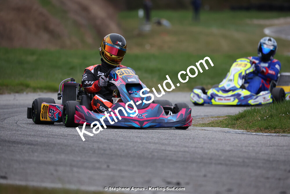 9 & 10/03/2024 : 1ère manche du Championnat du Sud au circuit d’Aigues-Vives (photos Stéphane Agnus) 2024 — karting