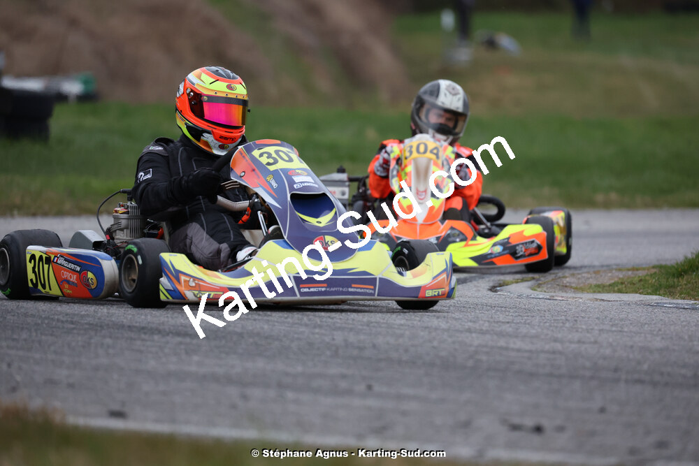 9 & 10/03/2024 : 1ère manche du Championnat du Sud au circuit d’Aigues-Vives (photos Stéphane Agnus) 2024 — karting