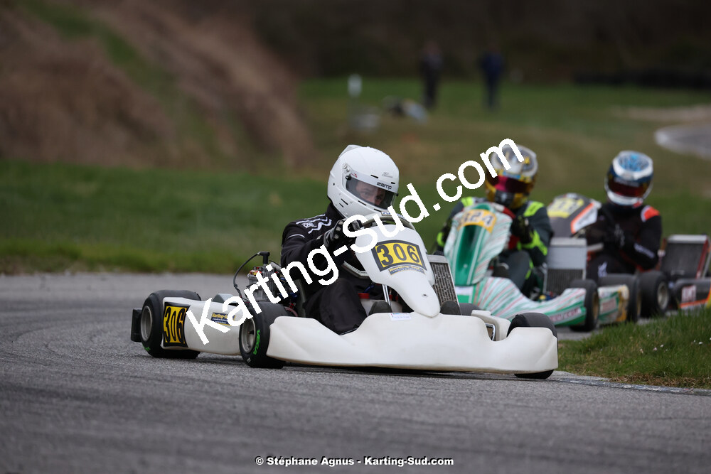 9 & 10/03/2024 : 1ère manche du Championnat du Sud au circuit d’Aigues-Vives (photos Stéphane Agnus) 2024 — karting