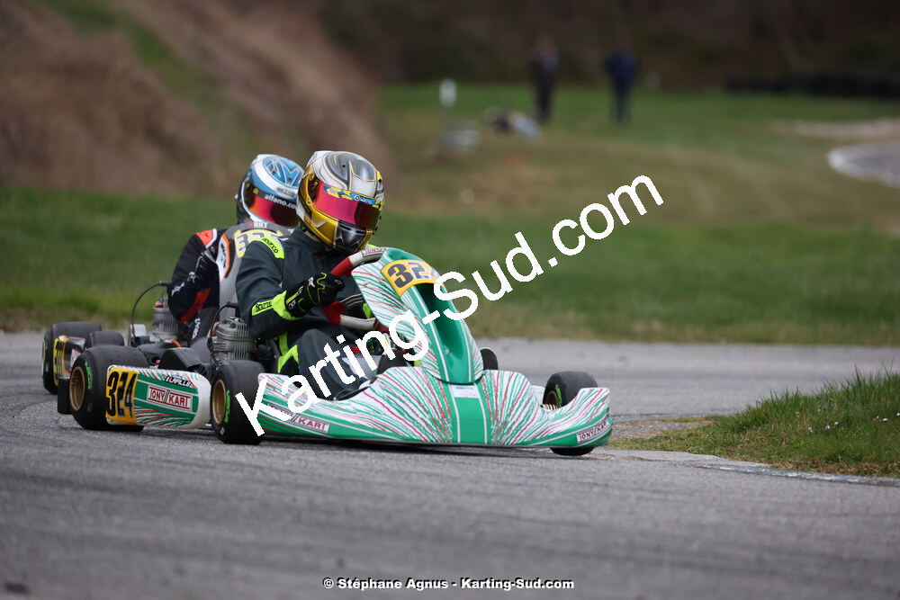 9 & 10/03/2024 : 1ère manche du Championnat du Sud au circuit d’Aigues-Vives (photos Stéphane Agnus) 2024 — karting