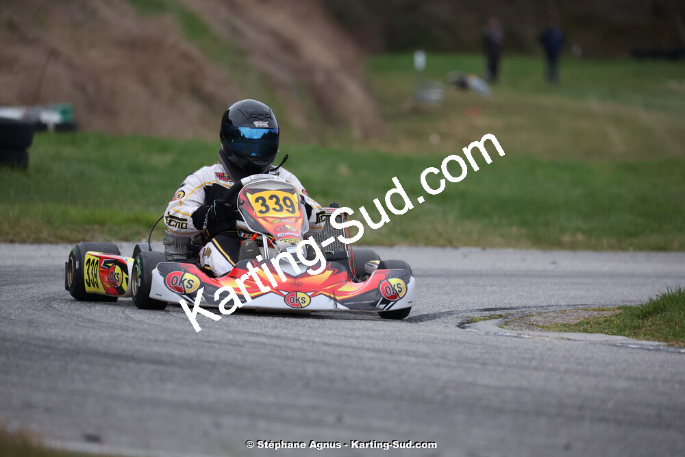 9 & 10/03/2024 : 1ère manche du Championnat du Sud au circuit d’Aigues-Vives (photos Stéphane Agnus) 2024 — karting