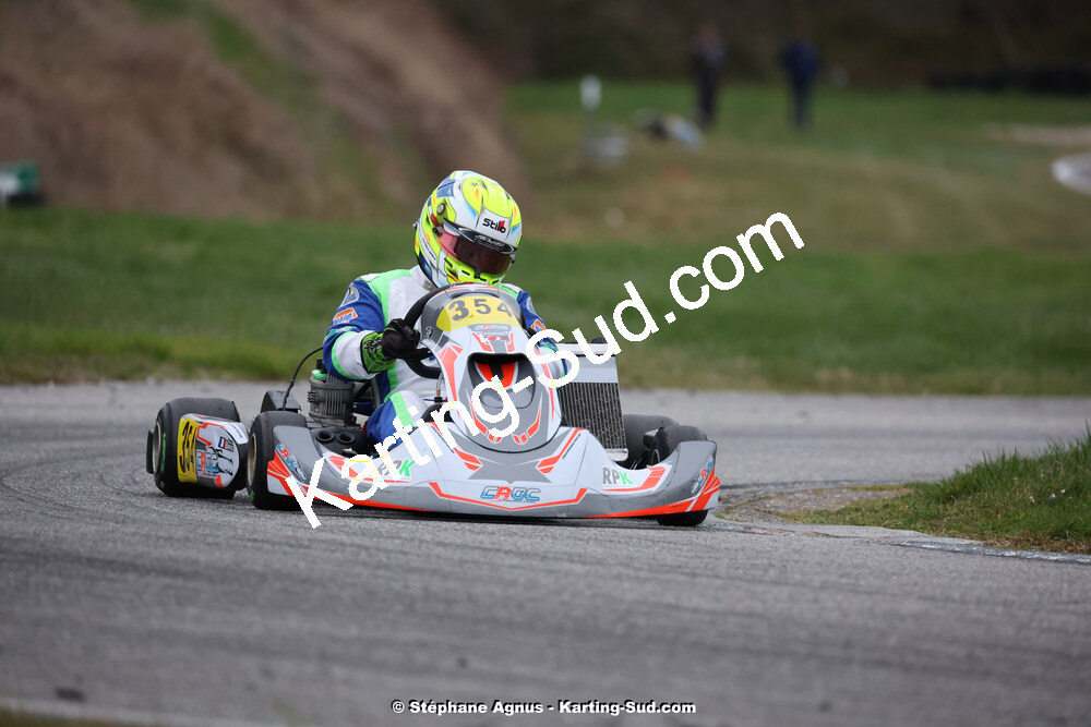 9 & 10/03/2024 : 1ère manche du Championnat du Sud au circuit d’Aigues-Vives (photos Stéphane Agnus) 2024 — karting