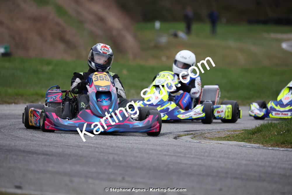 9 & 10/03/2024 : 1ère manche du Championnat du Sud au circuit d’Aigues-Vives (photos Stéphane Agnus) 2024 — karting