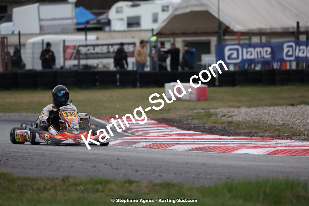 9 & 10/03/2024 : 1ère manche du Championnat du Sud au circuit d’Aigues-Vives (photos Stéphane Agnus) 2024 — karting