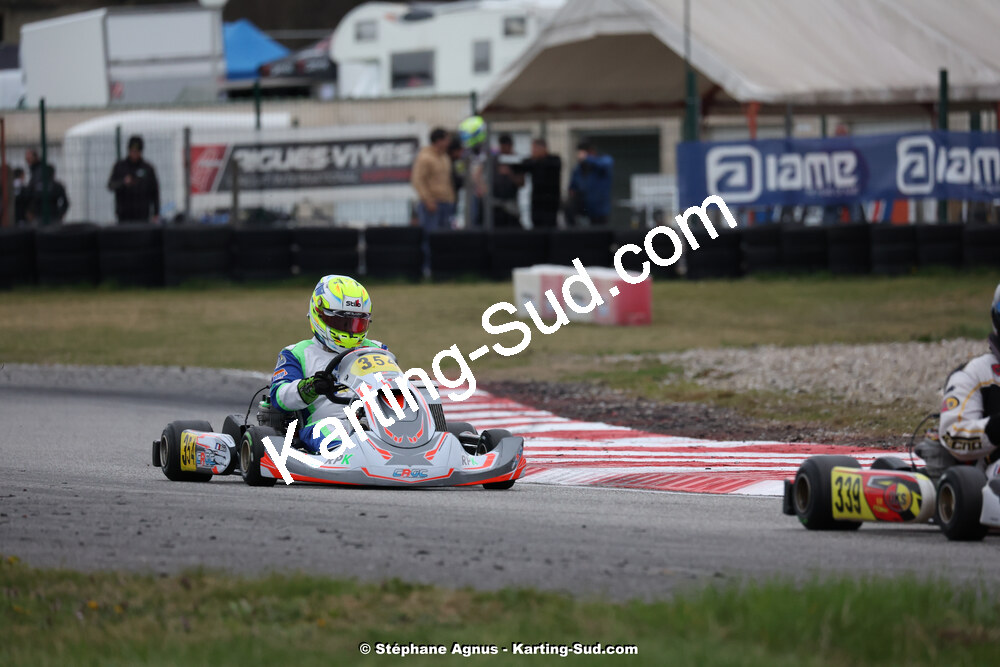 9 & 10/03/2024 : 1ère manche du Championnat du Sud au circuit d’Aigues-Vives (photos Stéphane Agnus) 2024 — karting