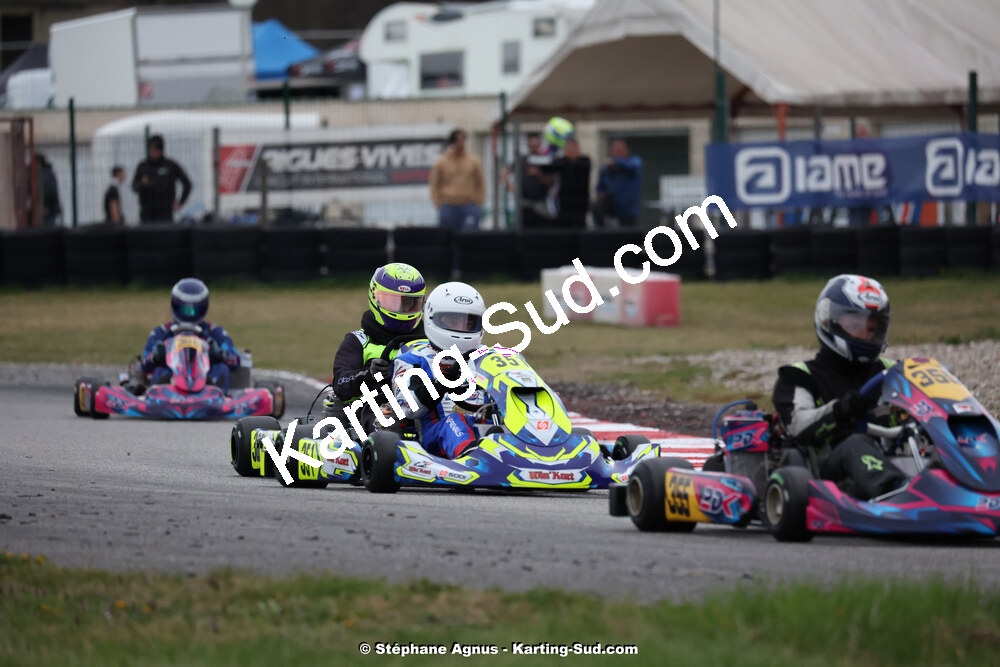 9 & 10/03/2024 : 1ère manche du Championnat du Sud au circuit d’Aigues-Vives (photos Stéphane Agnus) 2024 — karting