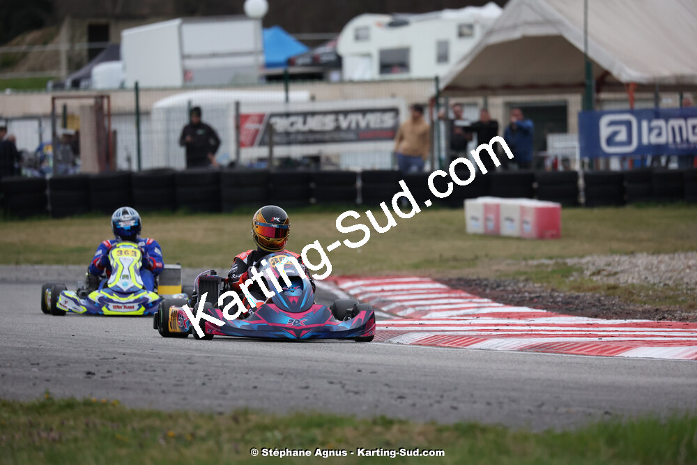 9 & 10/03/2024 : 1ère manche du Championnat du Sud au circuit d’Aigues-Vives (photos Stéphane Agnus) 2024 — karting