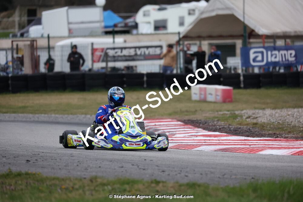 9 & 10/03/2024 : 1ère manche du Championnat du Sud au circuit d’Aigues-Vives (photos Stéphane Agnus) 2024 — karting