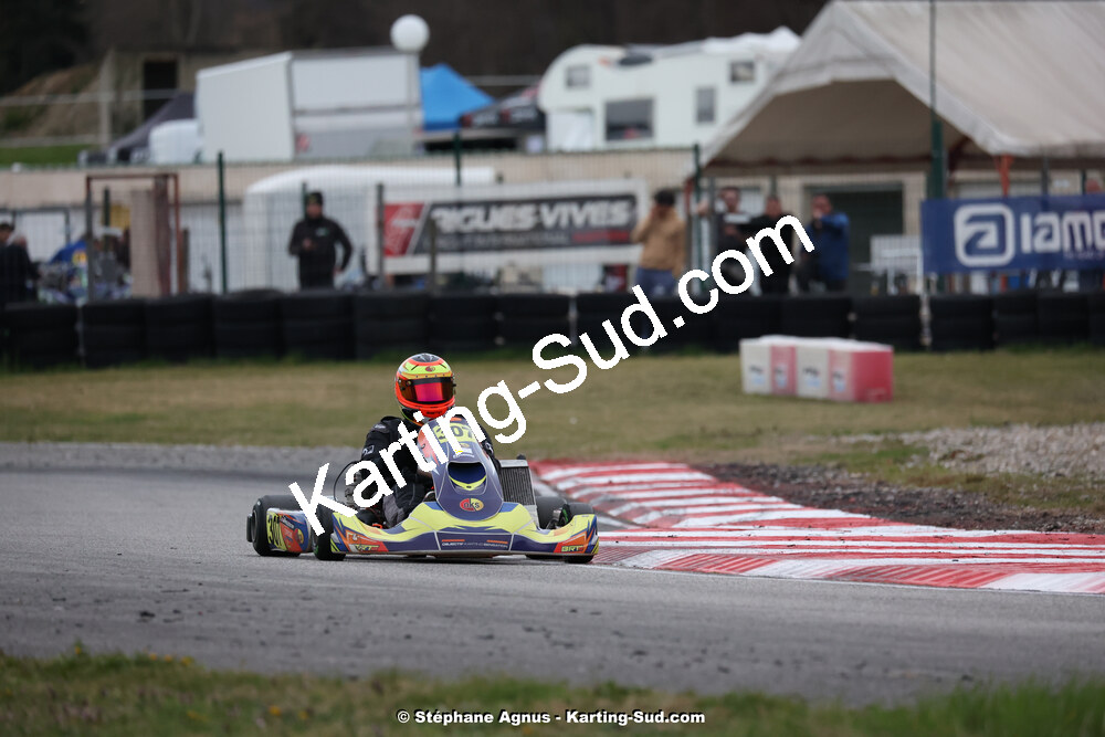 9 & 10/03/2024 : 1ère manche du Championnat du Sud au circuit d’Aigues-Vives (photos Stéphane Agnus) 2024 — karting