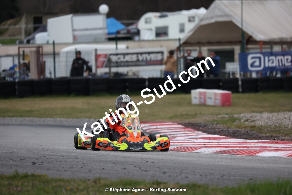 9 & 10/03/2024 : 1ère manche du Championnat du Sud au circuit d’Aigues-Vives (photos Stéphane Agnus) 2024 — karting