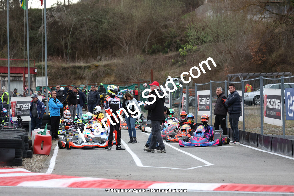 9 & 10/03/2024 : 1ère manche du Championnat du Sud au circuit d’Aigues-Vives (photos Stéphane Agnus) 2024 — karting