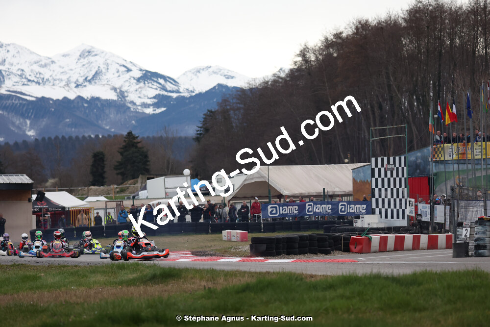 9 & 10/03/2024 : 1ère manche du Championnat du Sud au circuit d’Aigues-Vives (photos Stéphane Agnus) 2024 — karting