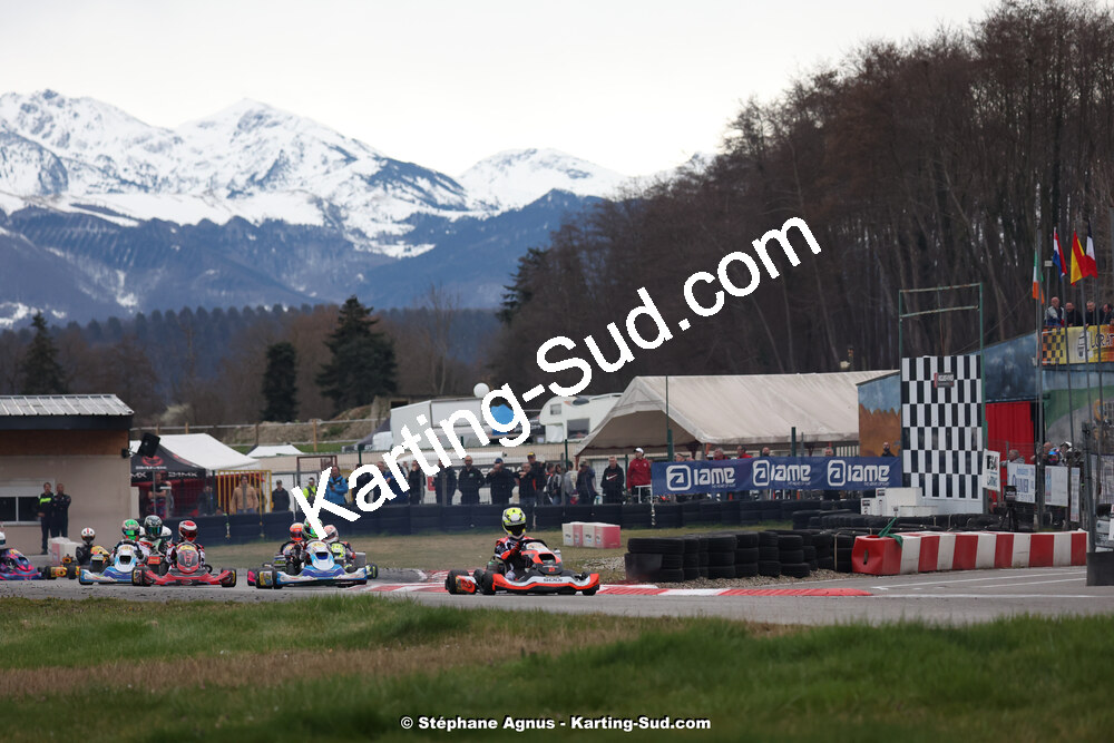 9 & 10/03/2024 : 1ère manche du Championnat du Sud au circuit d’Aigues-Vives (photos Stéphane Agnus) 2024 — karting