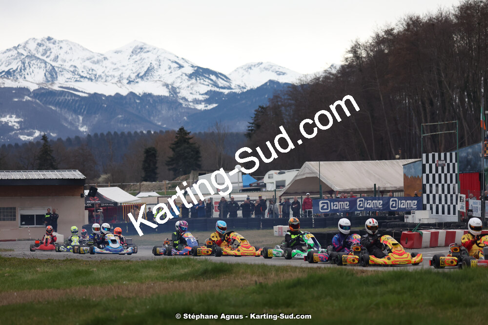 9 & 10/03/2024 : 1ère manche du Championnat du Sud au circuit d’Aigues-Vives (photos Stéphane Agnus) 2024 — karting