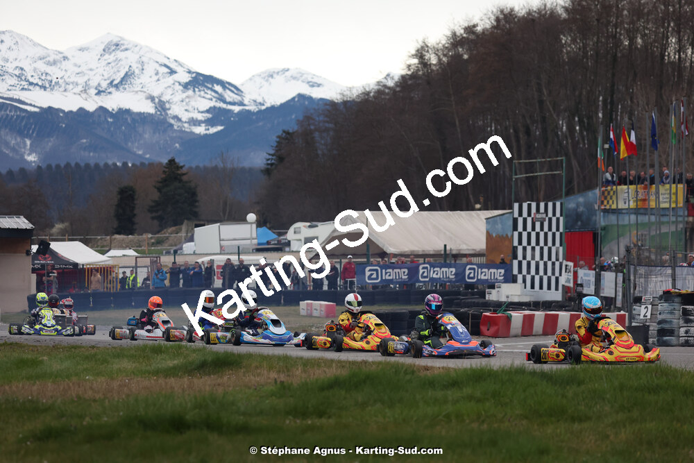 9 & 10/03/2024 : 1ère manche du Championnat du Sud au circuit d’Aigues-Vives (photos Stéphane Agnus) 2024 — karting