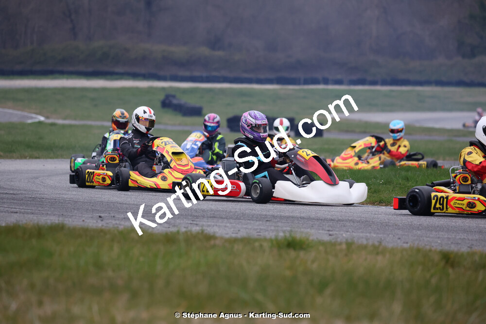 9 & 10/03/2024 : 1ère manche du Championnat du Sud au circuit d’Aigues-Vives (photos Stéphane Agnus) 2024 — karting