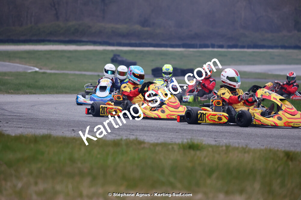 9 & 10/03/2024 : 1ère manche du Championnat du Sud au circuit d’Aigues-Vives (photos Stéphane Agnus) 2024 — karting