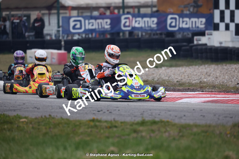9 & 10/03/2024 : 1ère manche du Championnat du Sud au circuit d’Aigues-Vives (photos Stéphane Agnus) 2024 — karting
