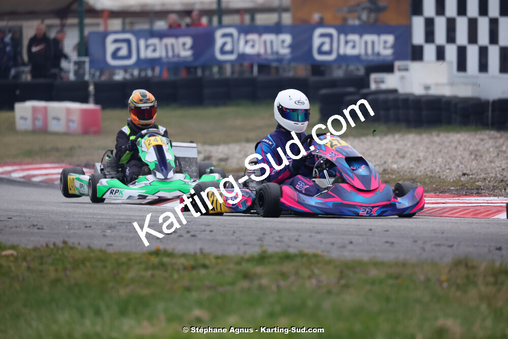 9 & 10/03/2024 : 1ère manche du Championnat du Sud au circuit d’Aigues-Vives (photos Stéphane Agnus) 2024 — karting