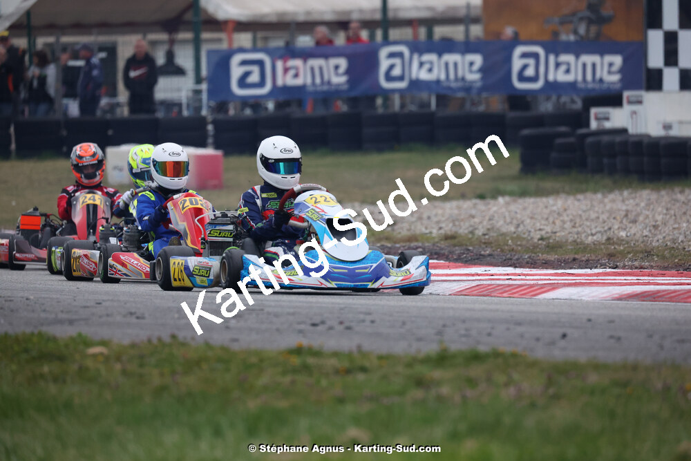 9 & 10/03/2024 : 1ère manche du Championnat du Sud au circuit d’Aigues-Vives (photos Stéphane Agnus) 2024 — karting