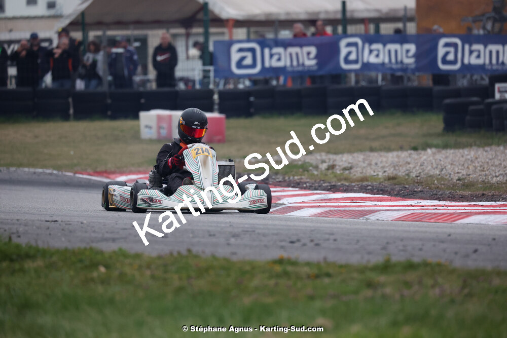 9 & 10/03/2024 : 1ère manche du Championnat du Sud au circuit d’Aigues-Vives (photos Stéphane Agnus) 2024 — karting