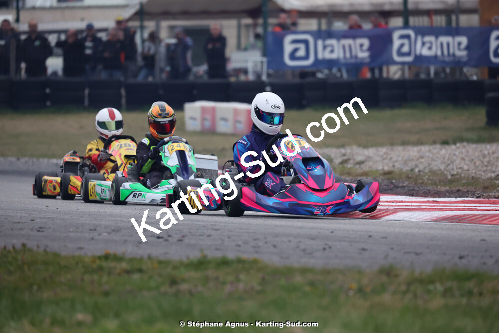9 & 10/03/2024 : 1ère manche du Championnat du Sud au circuit d’Aigues-Vives (photos Stéphane Agnus) 2024 — karting