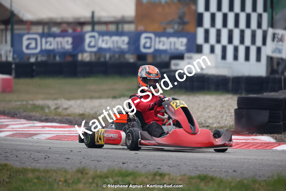 9 & 10/03/2024 : 1ère manche du Championnat du Sud au circuit d’Aigues-Vives (photos Stéphane Agnus) 2024 — karting