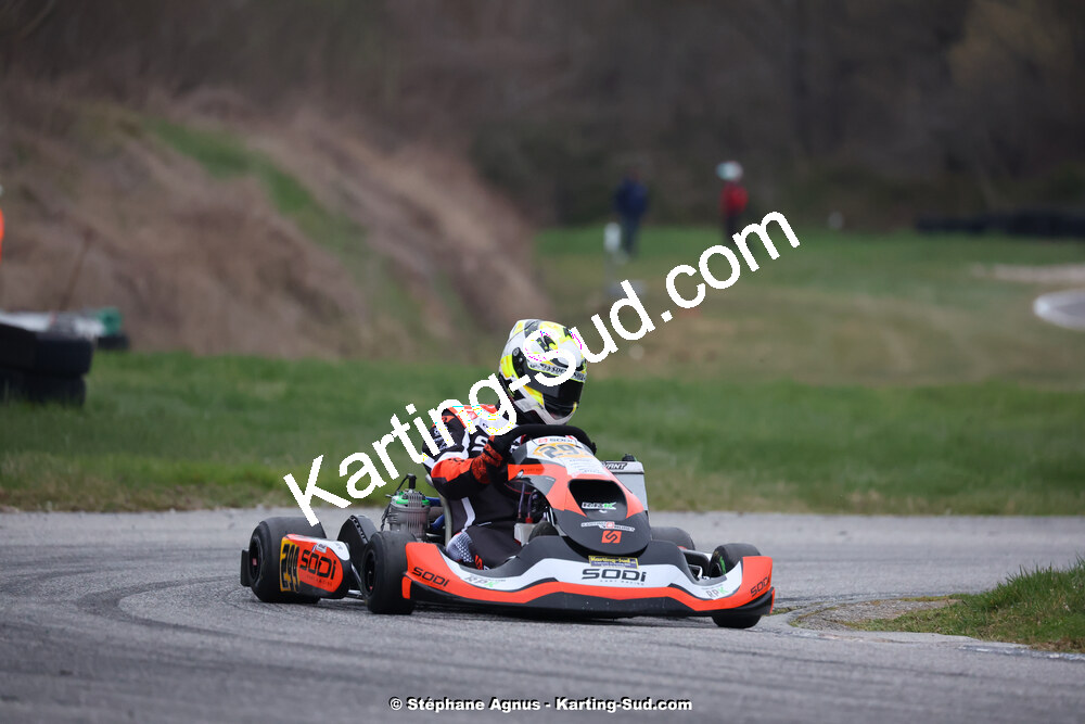 9 & 10/03/2024 : 1ère manche du Championnat du Sud au circuit d’Aigues-Vives (photos Stéphane Agnus) 2024 — karting